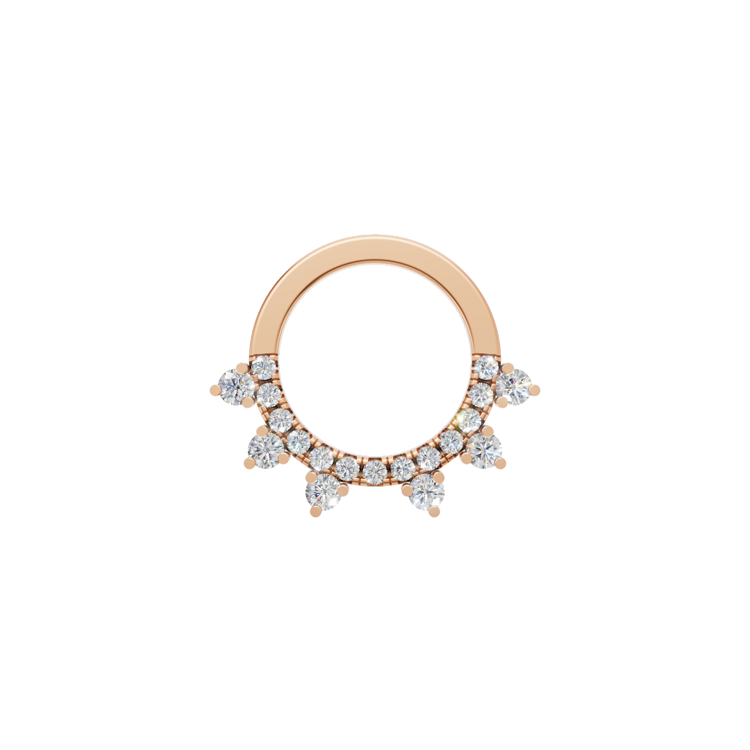Rulla Halo Daith Hoop product view