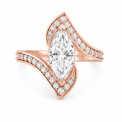 Rulla Marquise Aura Ring product view
