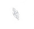 Rulla Marquise Solitaire Stud product view
