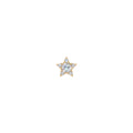 Rulla Jewelry Star in 18K yellow gold with natural diamonds