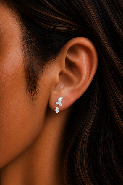 Rulla Trinity Drop Stud lifestyle view