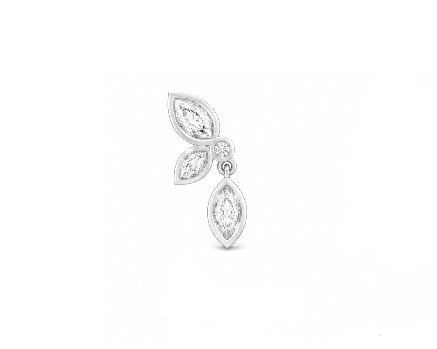 Rulla Trinity Drop Stud product view