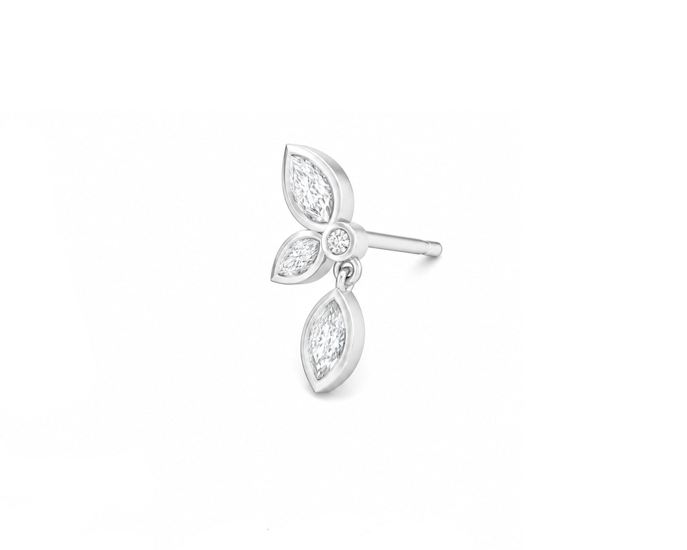 Rulla Trinity Drop Stud product view