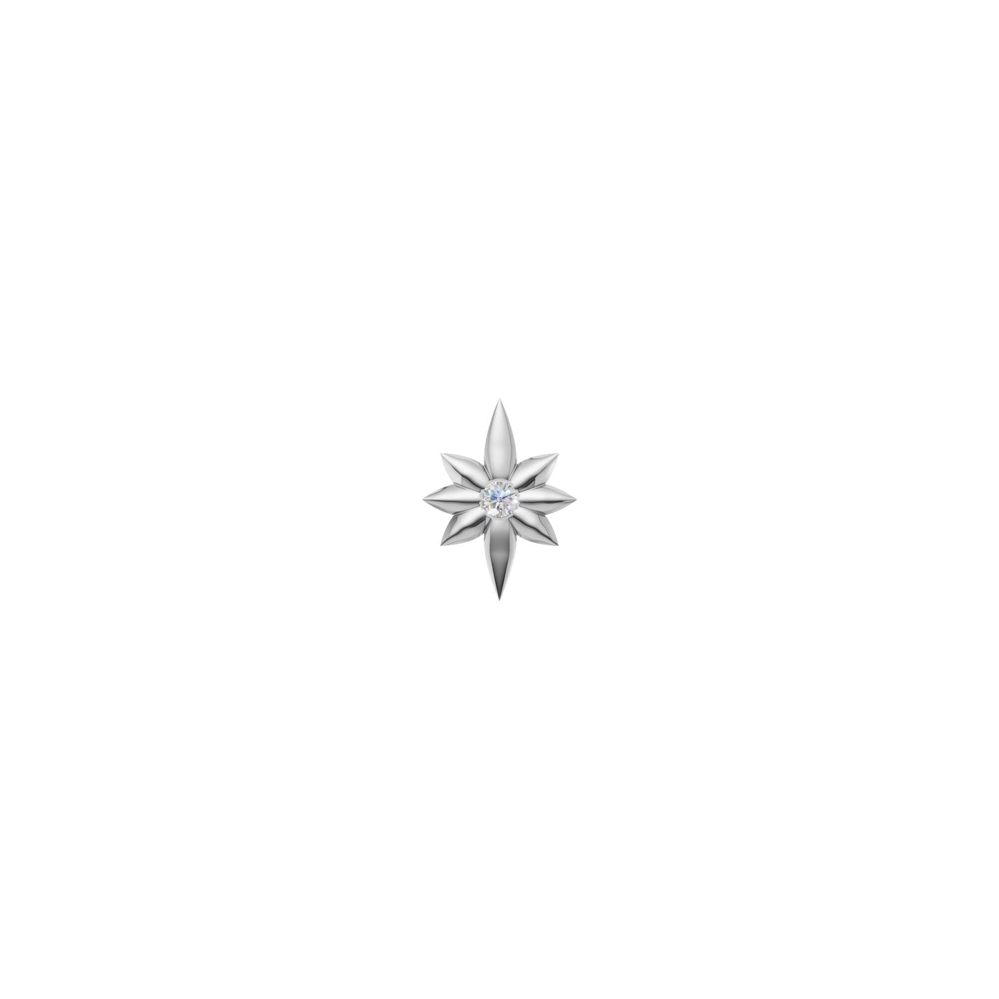 Rulla Jewelry Twinkle in 18K white gold with natural diamonds