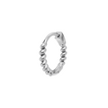 Rulla Twisted Hoop only in 18K white gold