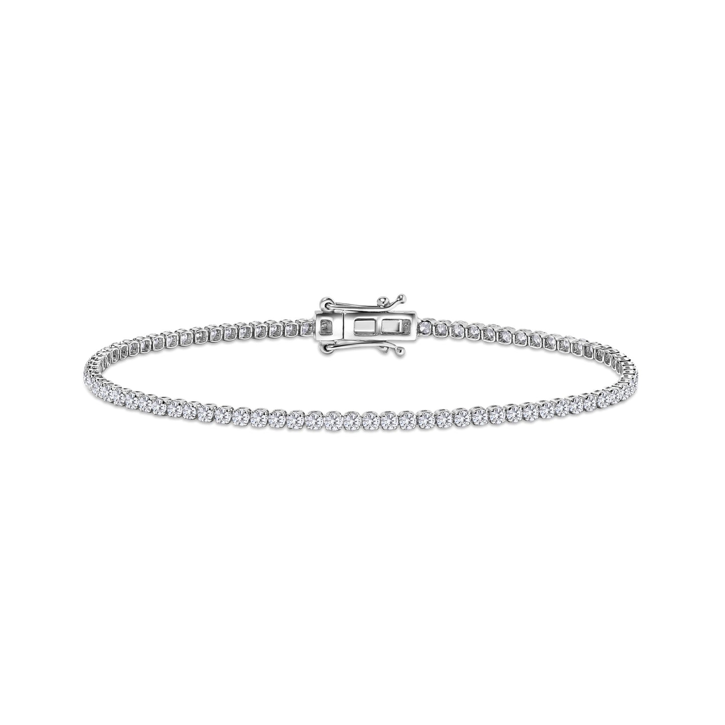 Rupali Adani Ultralight Bracelet in 18K white gold with natural diamonds