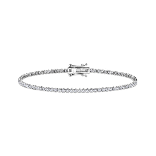 Rupali Adani Ultralight Bracelet in 18K white gold with natural diamonds
