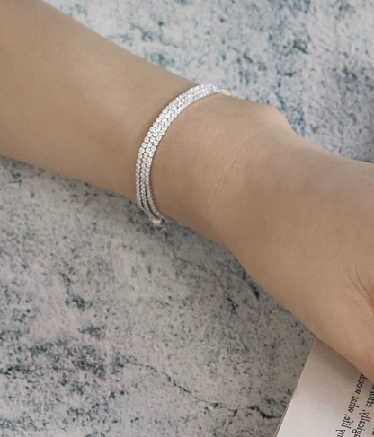 Rupali Adani Ultralight diamond bracelet styled on the wrist