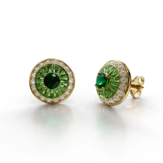 Sinan Earrings - Verdelite