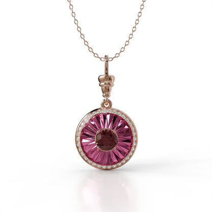 Sinan Pendant - Rubellite
