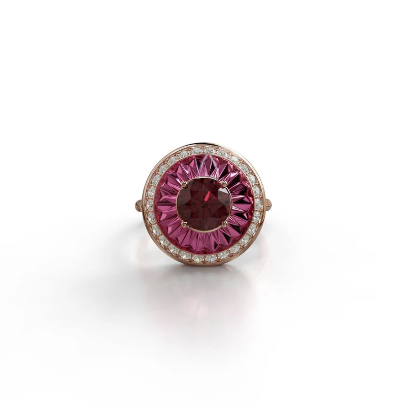 Sinan Ring - Rubellite