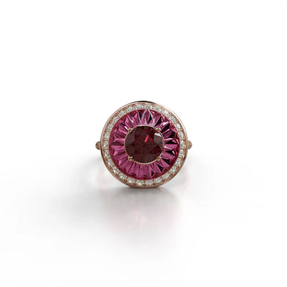 Sinan Ring - Rubellite