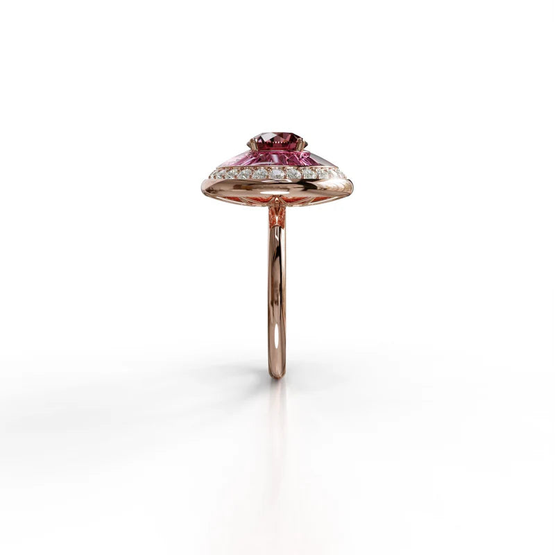 Sinan Ring - Rubellite
