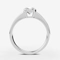 2.07ct Oval Lab-Grown Diamond Ring — white gold detail view