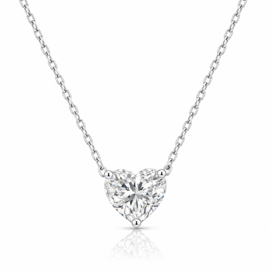 Valenza Diamond Heart Necklace