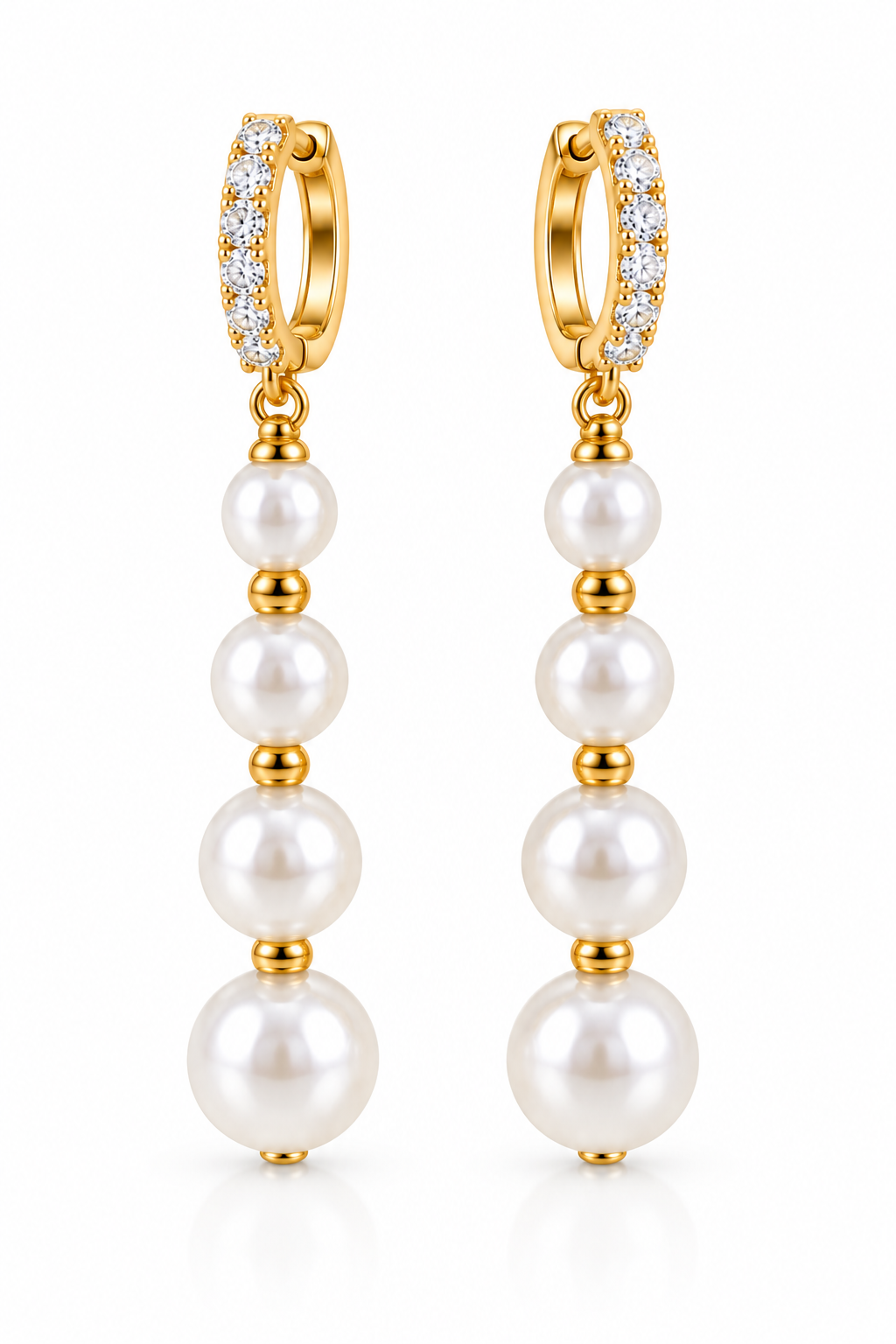 Valenza Pearl Cascade Earrings
