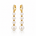 Valenza Pearl Cascade Earrings