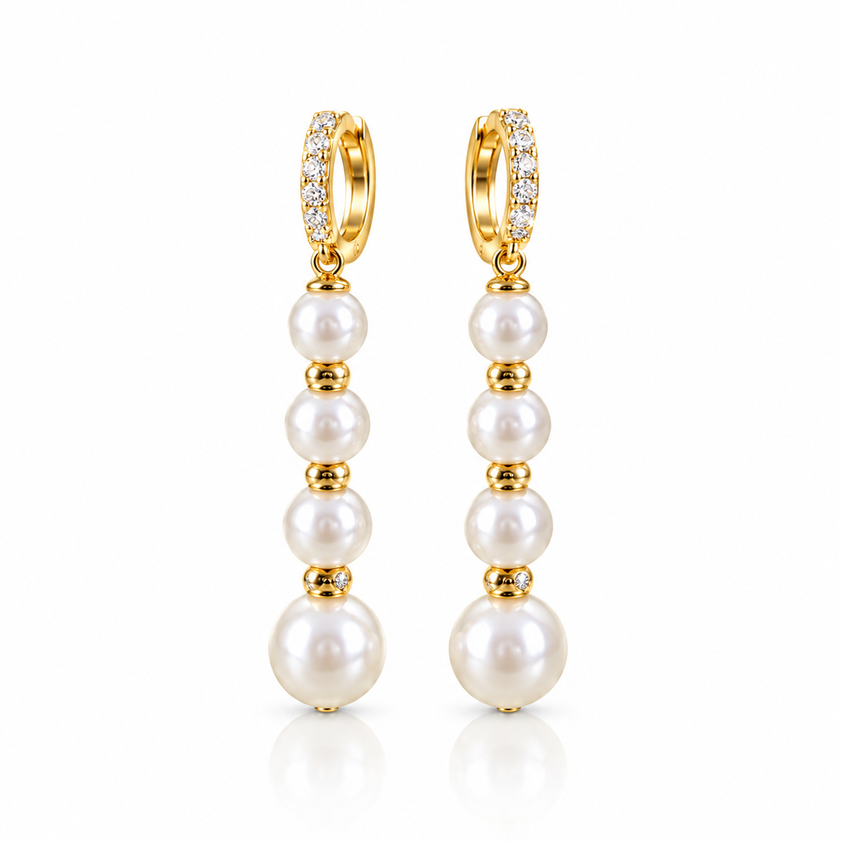 Valenza Pearl Cascade Earrings