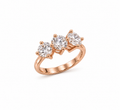 Valenza Rose Trilogy Ring