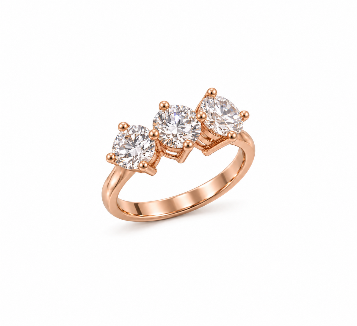 Valenza Rose Trilogy Ring