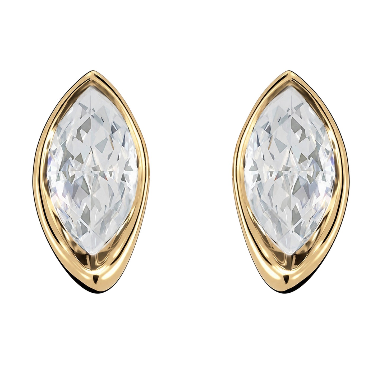 Zoráe Core Axis Studs white background product image
